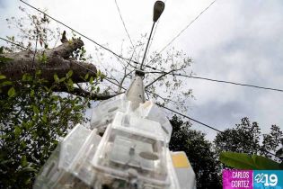 Electrificación en San Juan del Río Coco