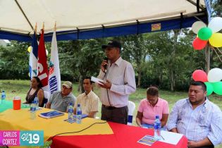 Electrificación en San Juan del Río Coco