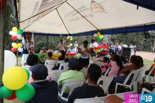 Electrificación en San Juan del Río Coco