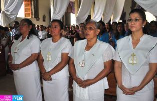Católicos de La Concha celebran a la Virgen de Monserrat
