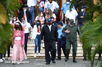Acto central del 41 Aniversario del Triunfo de la Revolución Popular Sandinista