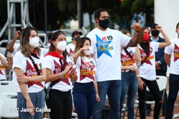 Acto central del 41 Aniversario del Triunfo de la Revolución Popular Sandinista
