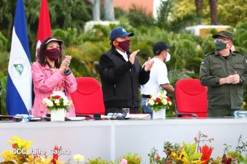 Acto central del 41 Aniversario del Triunfo de la Revolución Popular Sandinista