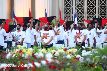 Acto central del 41 Aniversario del Triunfo de la Revolución Popular Sandinista