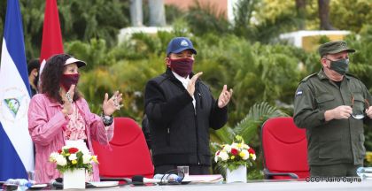 Acto central del 41 Aniversario del Triunfo de la Revolución Popular Sandinista