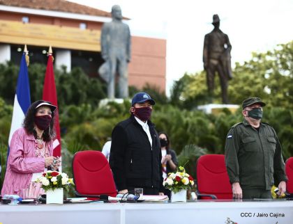 Acto central del 41 Aniversario del Triunfo de la Revolución Popular Sandinista