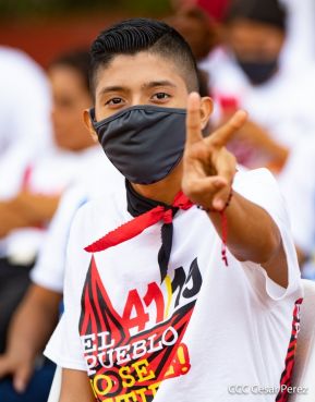 Acto central del 41 Aniversario del Triunfo de la Revolución Popular Sandinista