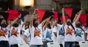 Acto central del 41 Aniversario del Triunfo de la Revolución Popular Sandinista