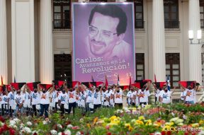 Acto central del 41 Aniversario del Triunfo de la Revolución Popular Sandinista