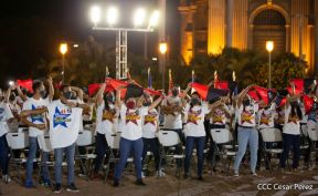 Acto central del 41 Aniversario del Triunfo de la Revolución Popular Sandinista