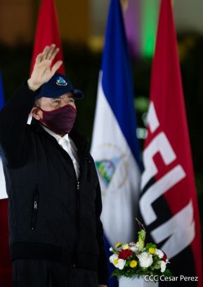 Acto central del 41 Aniversario del Triunfo de la Revolución Popular Sandinista