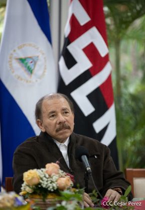 Comandante Daniel Ortega y compañera Rosario Murillo participan en videoconferencia por el 30 aniversario del Foro de São Paulo