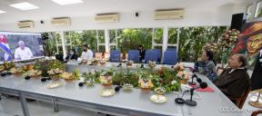 Comandante Daniel Ortega y compañera Rosario Murillo participan en videoconferencia por el 30 aniversario del Foro de São Paulo