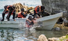 DOEP de la Policía Nacional realiza ejercicios demostrativos