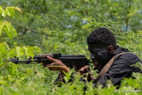 DOEP de la Policía Nacional realiza ejercicios demostrativos