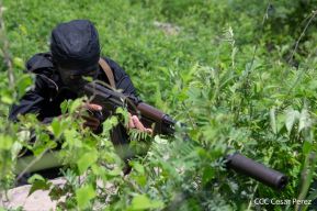 DOEP de la Policía Nacional realiza ejercicios demostrativos