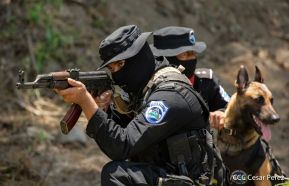 DOEP de la Policía Nacional realiza ejercicios demostrativos