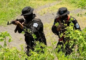 DOEP de la Policía Nacional realiza ejercicios demostrativos