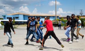 DOEP de la Policía Nacional realiza ejercicios demostrativos