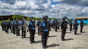 DOEP de la Policía Nacional realiza ejercicios demostrativos