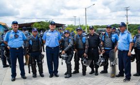 DOEP de la Policía Nacional realiza ejercicios demostrativos