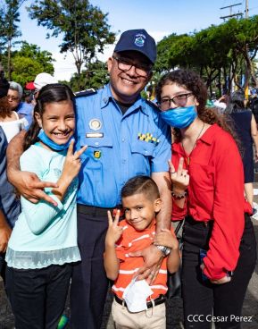 Policía Nacional continúa jornadas conmemorativas del 41 aniversario de su fundación