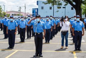 Ascenso en grados a miembros de la Dirección de Seguridad y Protección de Personalidades