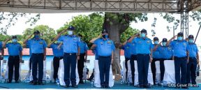 Ascenso en grados a miembros de la Dirección de Seguridad y Protección de Personalidades