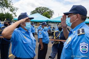 Ascenso en grados a miembros de la Dirección de Seguridad y Protección de Personalidades
