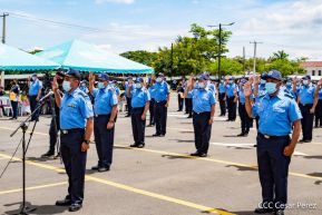 Ascenso en grados a miembros de la Dirección de Seguridad y Protección de Personalidades