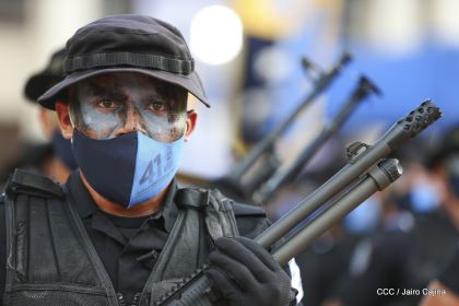 Conmemoración del 41 aniversario de constitución de la Policía Nacional