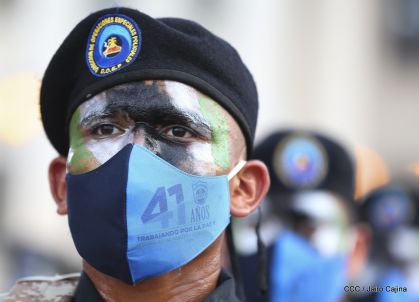 Conmemoración del 41 aniversario de constitución de la Policía Nacional