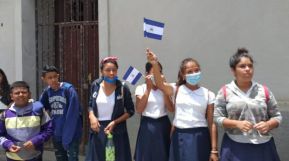 Antorcha Centroamericana de la Libertad recorre municipios de Ocotal, Macuelizo, Totogalpa y Somoto