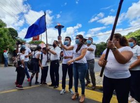 Antorcha Centroamericana de la Libertad recorre municipios de Ocotal, Macuelizo, Totogalpa y Somoto