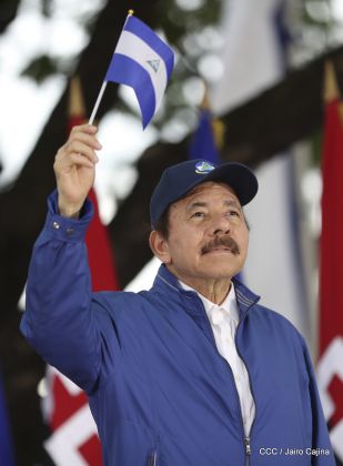 Así fue recibida en Nicaragua la Antorcha Centroamericana de la Libertad y la Paz 