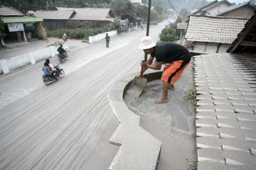 Erupción del Monte Kleud en Indonesia