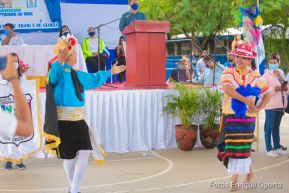 Desfiles escolares en homenaje a la Batalla de San Jacinto y al 199 aniversario de la Independencia de Centroamérica