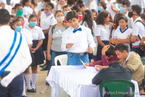 Desfiles escolares en homenaje a la Batalla de San Jacinto y al 199 aniversario de la Independencia de Centroamérica