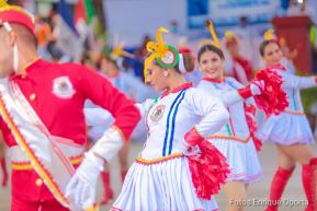 Desfiles escolares en homenaje a la Batalla de San Jacinto y al 199 aniversario de la Independencia de Centroamérica
