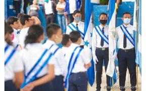 Desfiles escolares en homenaje a la Batalla de San Jacinto y al 199 aniversario de la Independencia de Centroamérica