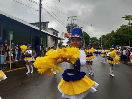 Desfiles escolares en homenaje a la Batalla de San Jacinto y al 199 aniversario de la Independencia de Centroamérica