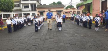Desfiles escolares en homenaje a la Batalla de San Jacinto y al 199 aniversario de la Independencia de Centroamérica