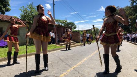Desfiles escolares en homenaje a la Batalla de San Jacinto y al 199 aniversario de la Independencia de Centroamérica