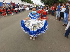 Desfiles escolares en homenaje a la Batalla de San Jacinto y al 199 aniversario de la Independencia de Centroamérica