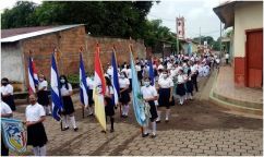 Desfiles escolares en homenaje a la Batalla de San Jacinto y al 199 aniversario de la Independencia de Centroamérica