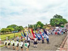 Desfiles escolares en homenaje a la Batalla de San Jacinto y al 199 aniversario de la Independencia de Centroamérica