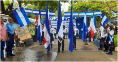 Desfiles escolares en homenaje a la Batalla de San Jacinto y al 199 aniversario de la Independencia de Centroamérica
