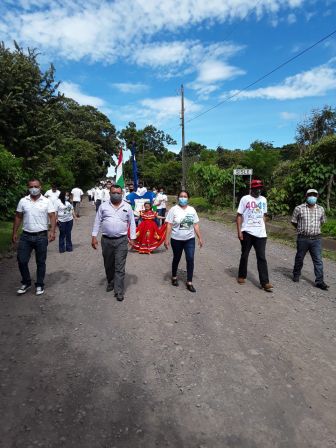 Desfiles escolares en homenaje a la Batalla de San Jacinto y al 199 aniversario de la Independencia de Centroamérica