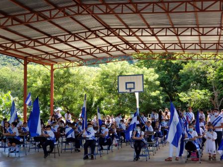 Desfiles escolares en homenaje a la Batalla de San Jacinto y al 199 aniversario de la Independencia de Centroamérica