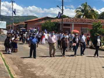 Desfiles escolares en homenaje a la Batalla de San Jacinto y al 199 aniversario de la Independencia de Centroamérica